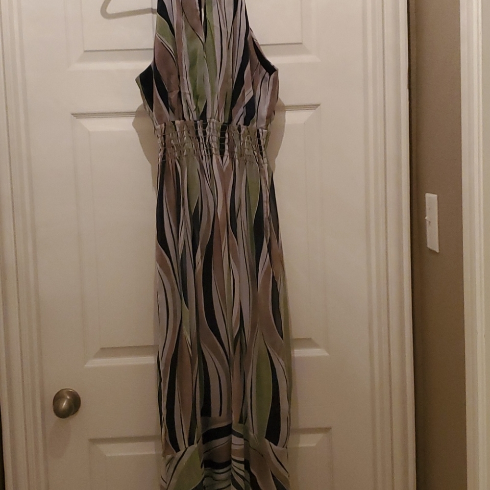 Halter neck summer dress